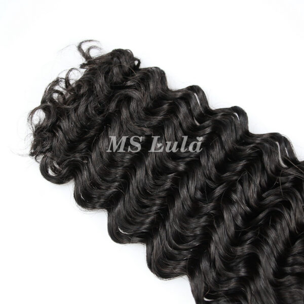 Deep Curly Virgin Human Hair Double Drawn Bundles - Image 6